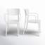 Chaise d'appoint empilable pour patio Farrah-358727952