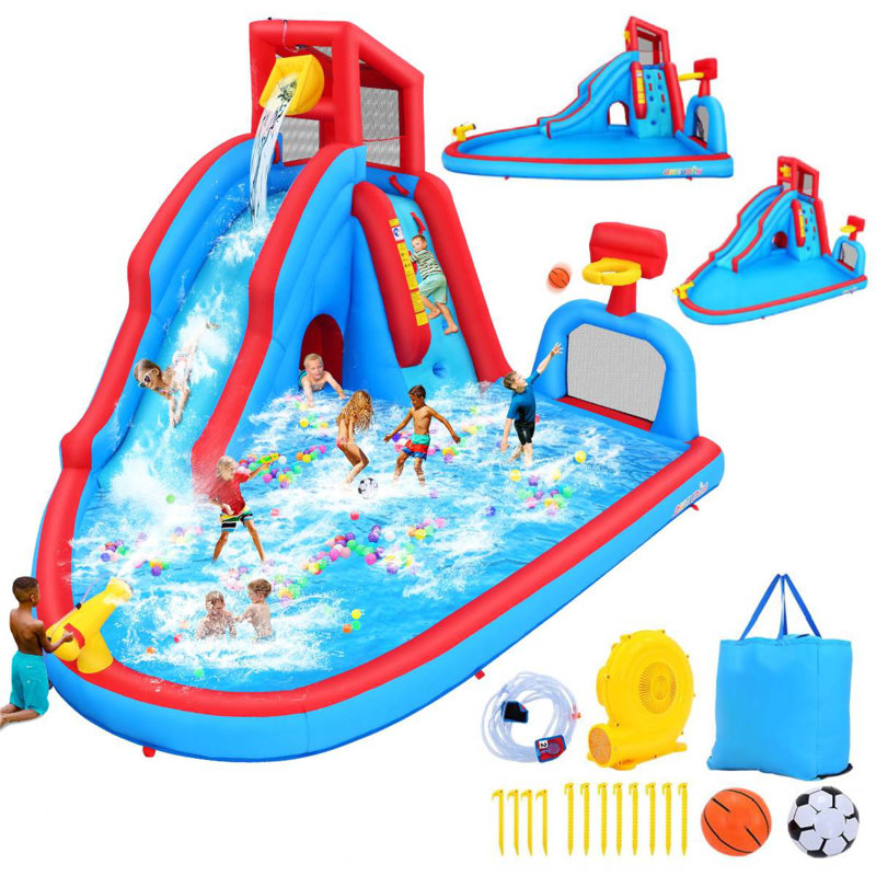 Inflatable Bounce House Water Slide