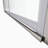 30"-31"W 3/8" Adjustment,Universal Pivot Shower Door, With 1/4" Tempered Glass Finish 3072-121957747