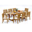 Sack Outdoor Teak Dining Set-1281848276