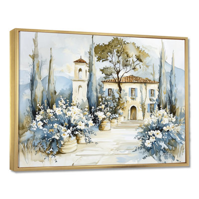 «Tuscany's House Getaway In Italy III», reproduction sur toile