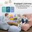 Fauteuil confortable et repose-pieds-98616274