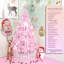 Arbre de Noël 6 pi - rose-372516565
