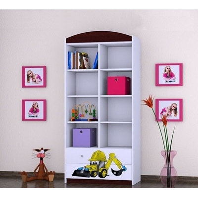 Kiera 183 cm H X 88 cm W Kids Cube Bookcase