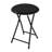 Folding Bar Stools - Set of 2 Heavy-Duty 18-Inch Stool - 225lb Capacity and Padded Seats for Dorm, Recreation or Game Room by Lavish Home (Black)-852155949-852155938-852155940