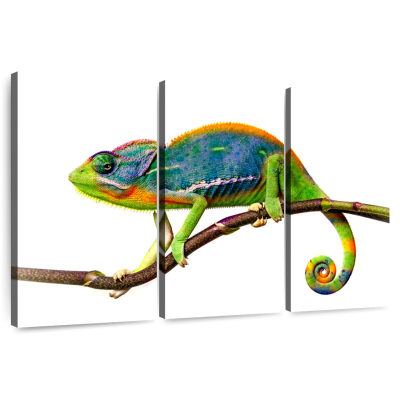 Brampt Still Chameleon, 32" H x 50" W