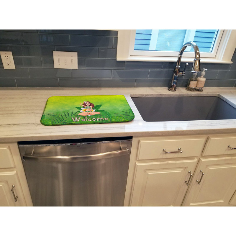 Tapis de séchage en tapis bikini d’été welcome