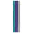 Charlotte bleu sarcelle / mauve foncé / gris