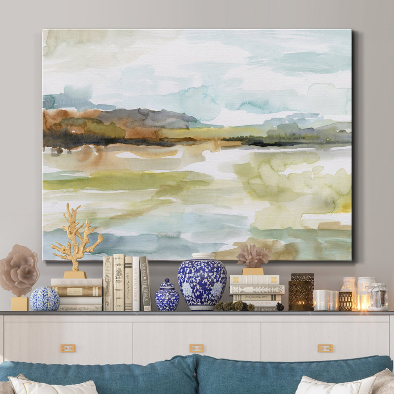 Faraway - reproduction sur toile tendue, H 32 po x l 24 po x P 1 po