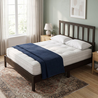 Morsly Solid Wood Platform Bed