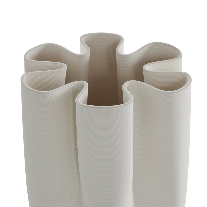 Jepsen Ceramic Table Vase, 11.4" H x 6.4" W x 6.4" D
