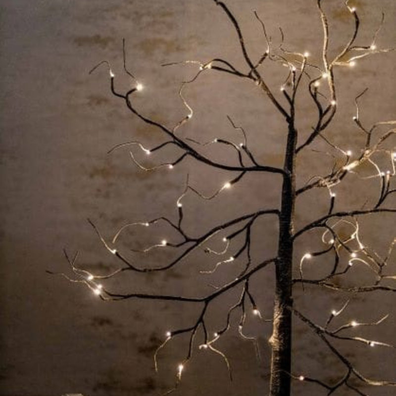 Lighted Artificial Spruce Christmas Tree, 6ft H