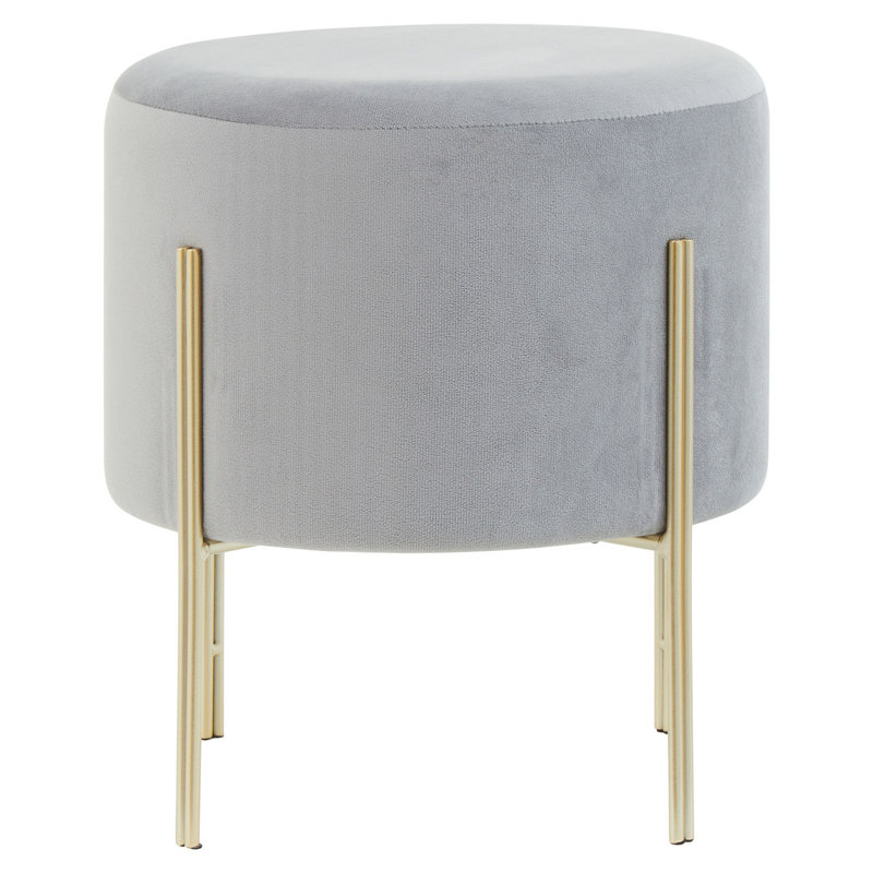 Kaser Stainless Steel Accent Stool