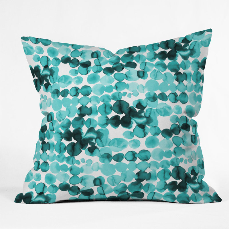 Coussin décoratif intérieur/extérieur à points de relaxation ninola design, 16 po x 1 po