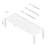 Amazonia Milky Extendable Outdoor Patio Aluminum And Resin Dining Set-111010394-111010395