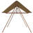 206"x118" Hexagonal Shade Sail, UPF 50+ Waterproof Polyester Canopy