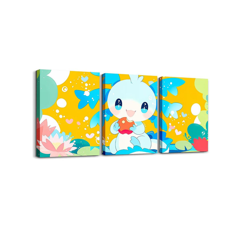 3 Piece Wrapped Canvas Print