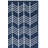 Tyrel Hand Woven Flat Weave With Embroidery Wool Chevron Rug-23233682