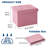 Folding Storage Ottoman Velvet Footstool-946437491