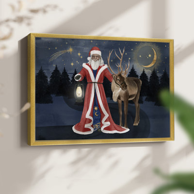 Celestial Christmas Collection A - Reproduction encadrée - Restickable