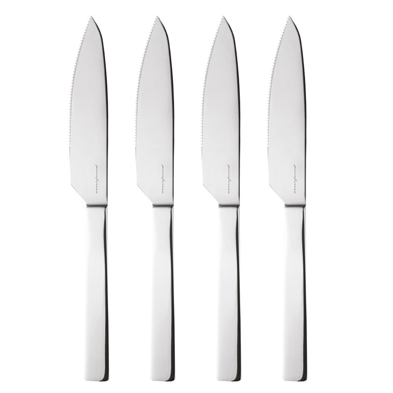 Couteau à steak en acier inoxydable MEPRA Stile By Pininfarin (18/10), Argent