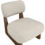 Fauteuil d'appoint en cuir Vetra Lystra-121555199-121555202