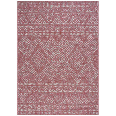 Harmonii Performance Geometric Indoor/Outdoor Area Rug