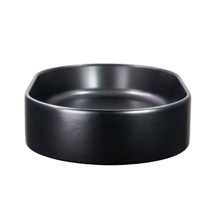 Regatta 23.75'' L Bathroom Sink, Matte Black