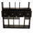 Grobius Bookcase, Hand Rubbed Black