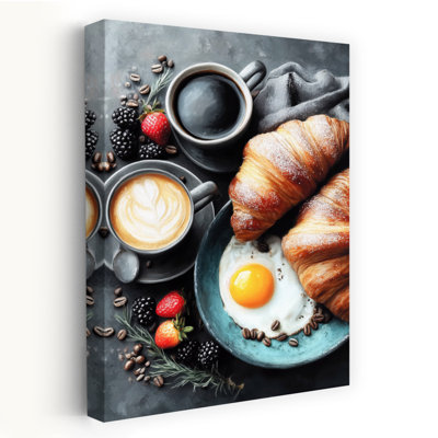 Breakfast 12 Classic Rustic Contemporary Wall Art