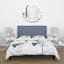 Deux housses de couette noir et blanc - ensemble de housse de couette Farmhouse - microfibre de polyester-66393605