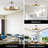 29.1" Caged Ceiling Fan with Dimmable LED Lights and Remote Control