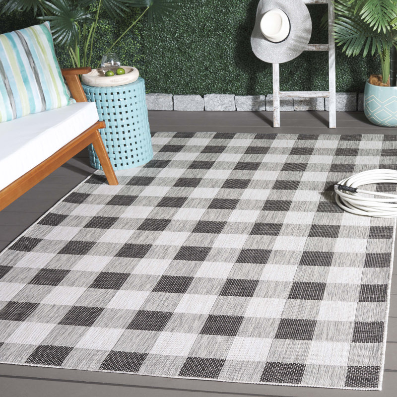 Tapis d'intérieur / extérieur Teola, Rectangle 5 pi 3 po x 7 pi 6 po