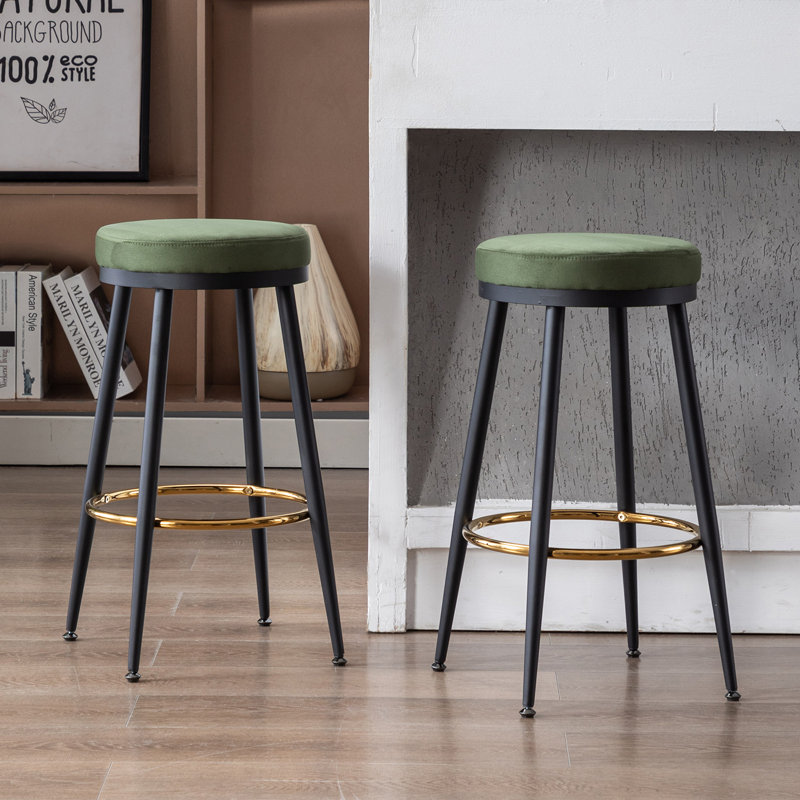 Tabouret 26 po Gillean, Vert, Tabouret de bar (siège d’une hauteur de 30 po)