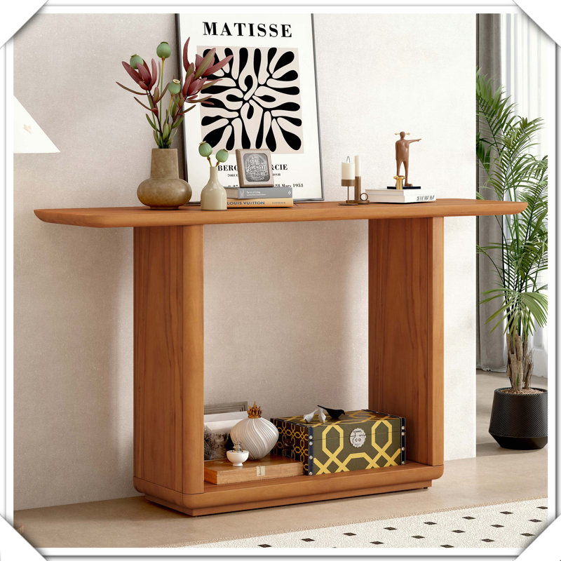 Console Mirod Elegant Minimalist, Naturel