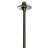 PLB03 LED Low Voltage Brass Hardwired Pathway Light