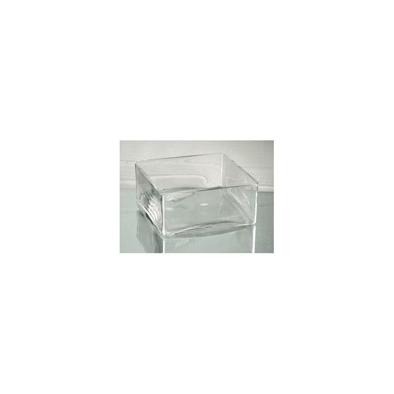 Vase de table en bloc de casseroles, H 4 po x l 12 po x P 12 po
