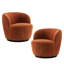 Fauteuil demi-tonneau pivotant Nen Boucle-2062154083