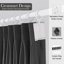 Blackout Pencil Pleat Curtains - Thermal Insulated, Light Blocking Window Drapes-1057959407-1057959392
