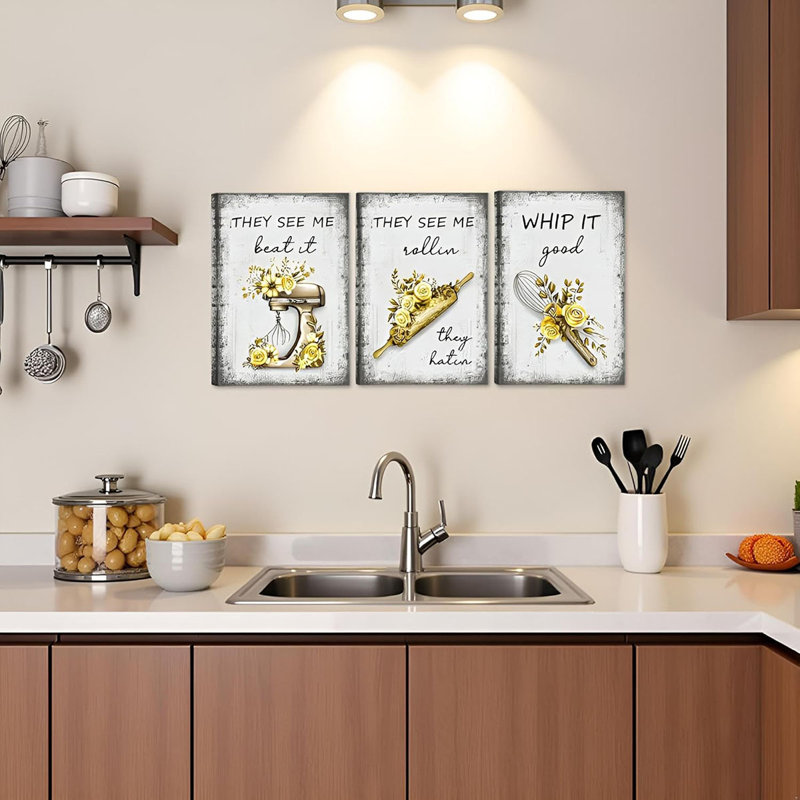 3 Piece Wrapped Canvas Print