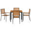 5 Piece Garden Dining Set-1559456634