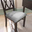 Ensemble de salle à manger 3 pièces à abattants avec 2 chaises rembourrées-1352048062-1352048066