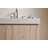 Valenza Modern Bathroom Vanity with Travertine-Pattern Sintered Stone Countertop and Ceramic Basin-118216206