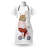 No Pattern Bib Apron
