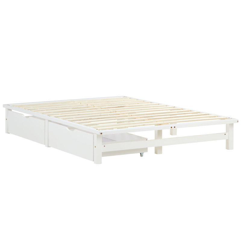 Pallet Bed with Bed Box, European Double (140 x 200cm)