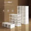 Organisateur de garde-robe pliable Latitude Run® avec portes et cintres magnétiques - 9 portes transparentes (3 cintres)
