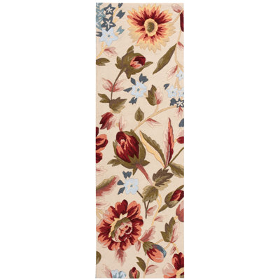 Decker Floral Hand Woven Area Rug