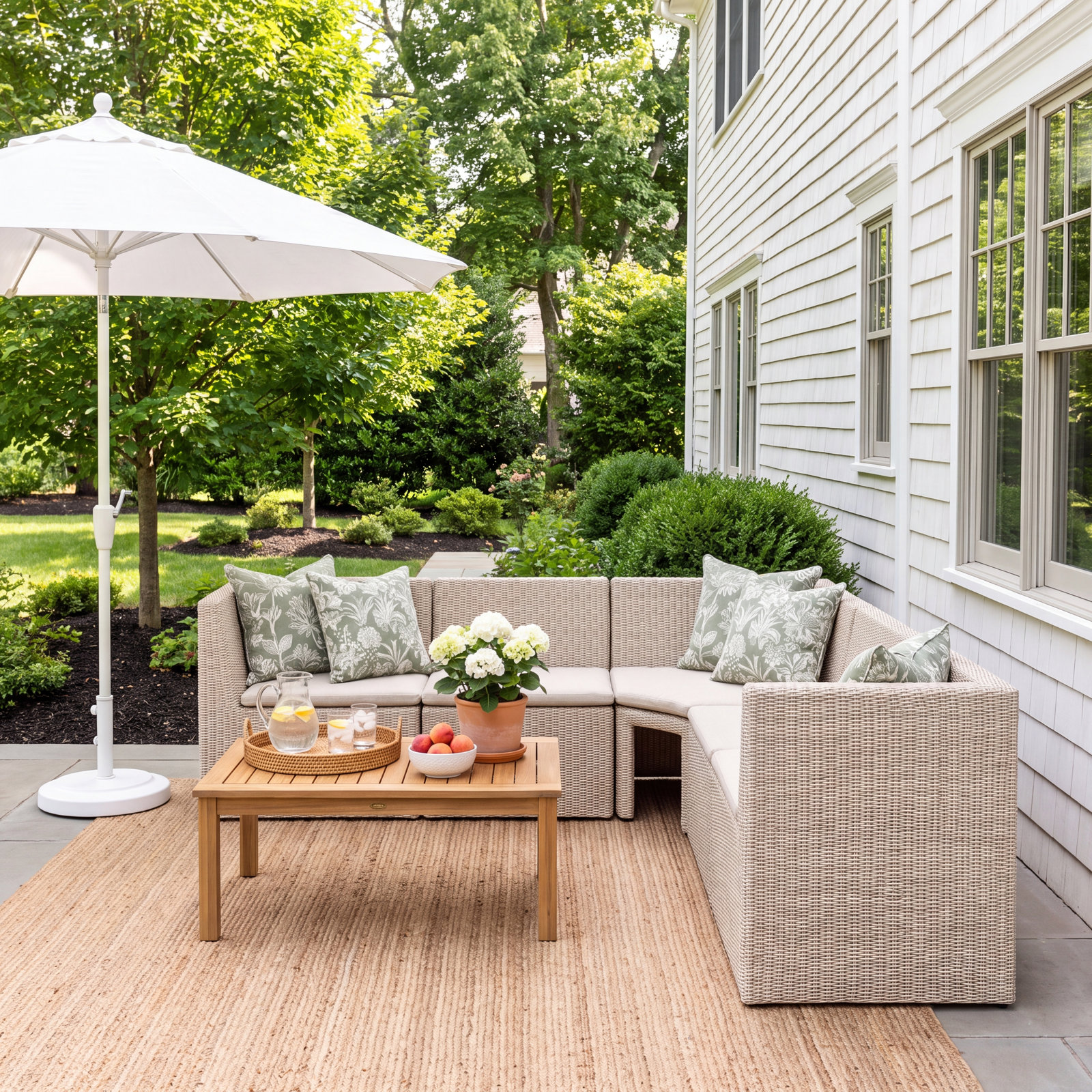 SENNA 34.25'' Outdoor Patio Sofa