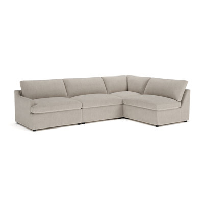 Essex 4-Piece Upholstered Modular Sectional