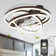 Herrada 20" Space-Saving Flush Mount Ceiling Fan with Adjustable Dimmable LED Light Kit